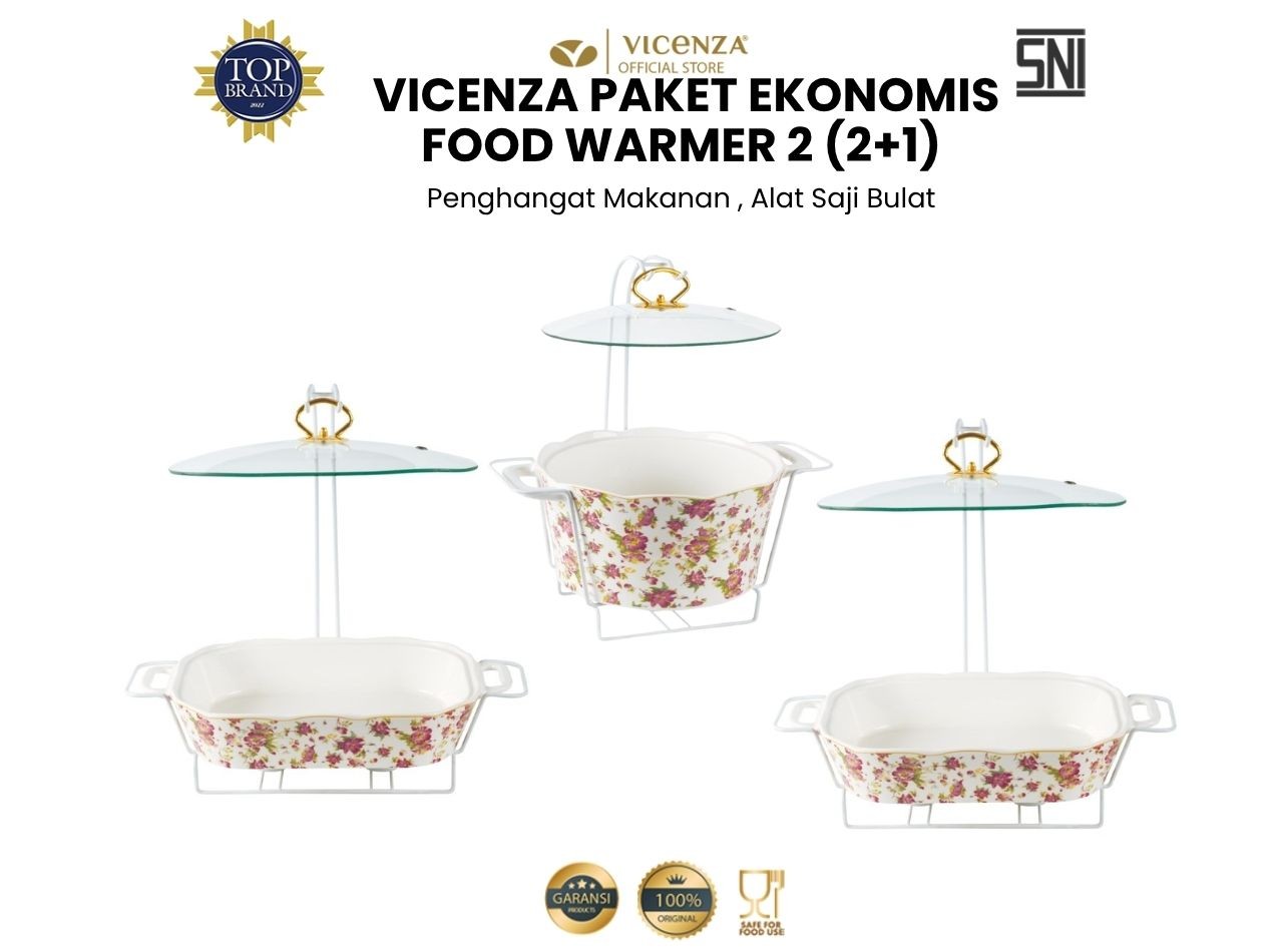 Paket Ekonomis Food Warmer 2 (2+1) Melati